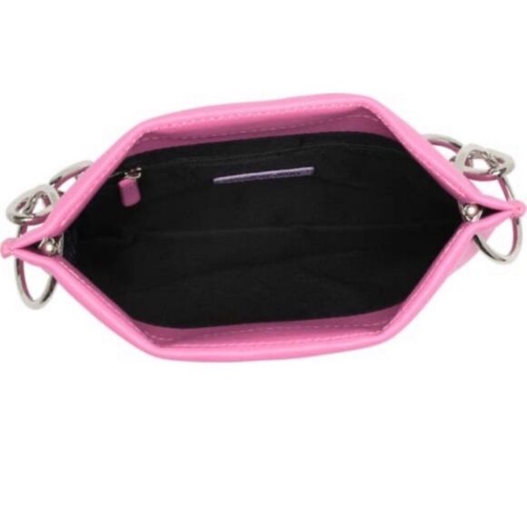 House of Want Taffy Pink Chill Clutch Handbag | Chain Strap | Brand NWT